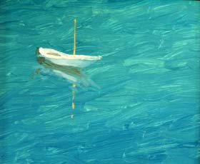 BOAT ON BAY