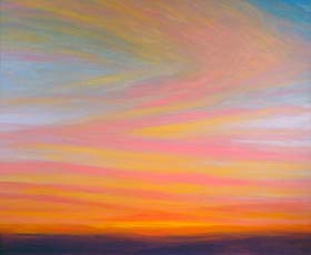 SUNRISE OVER CORTONA