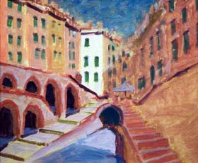 THE BEACH AT RIOMAGGIORE