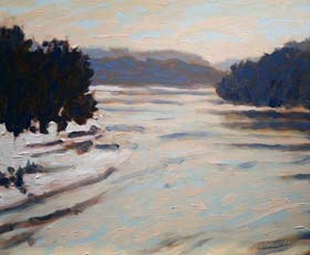 BLUE HILLS ON THE RIVER
