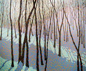 TREES IN THE SNOW