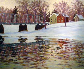 WINTER AT WASHINGTONS CROSSING